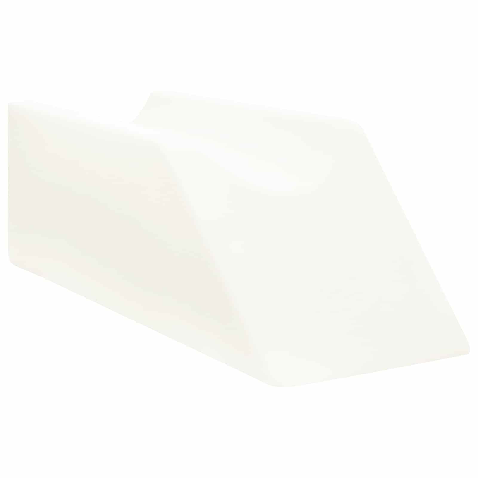 Beinkissen Uni Weiß 68 x 25 x 21,5 cm PU-Schaum