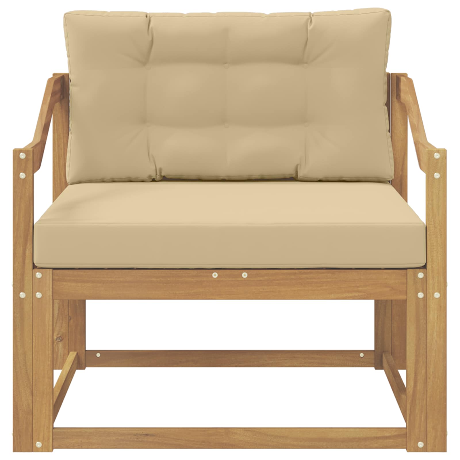 Outdoor Mittelsofa Natur