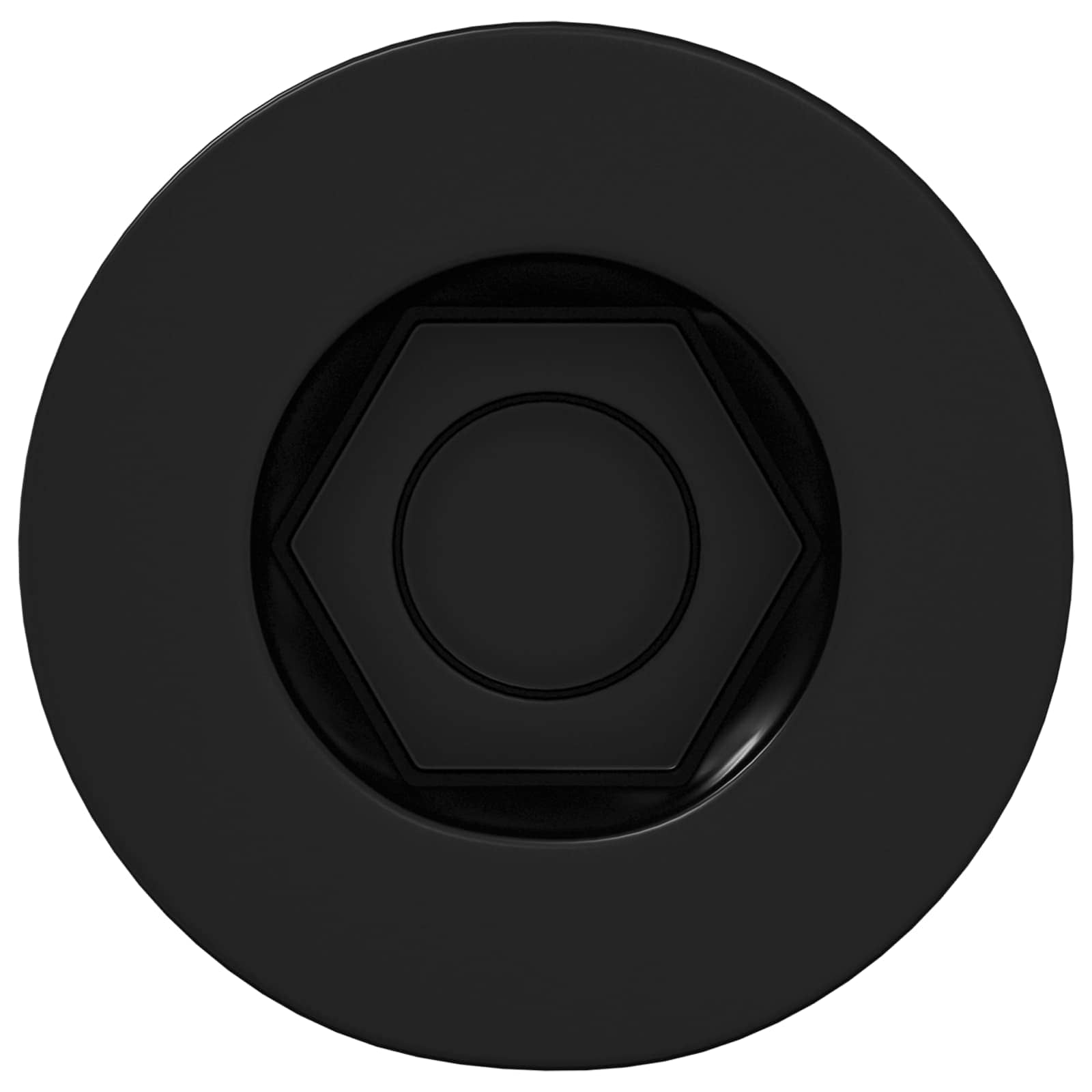 Steckkappen-Schraube 2 pcs Schwarz 7 x 40 mm Eisen