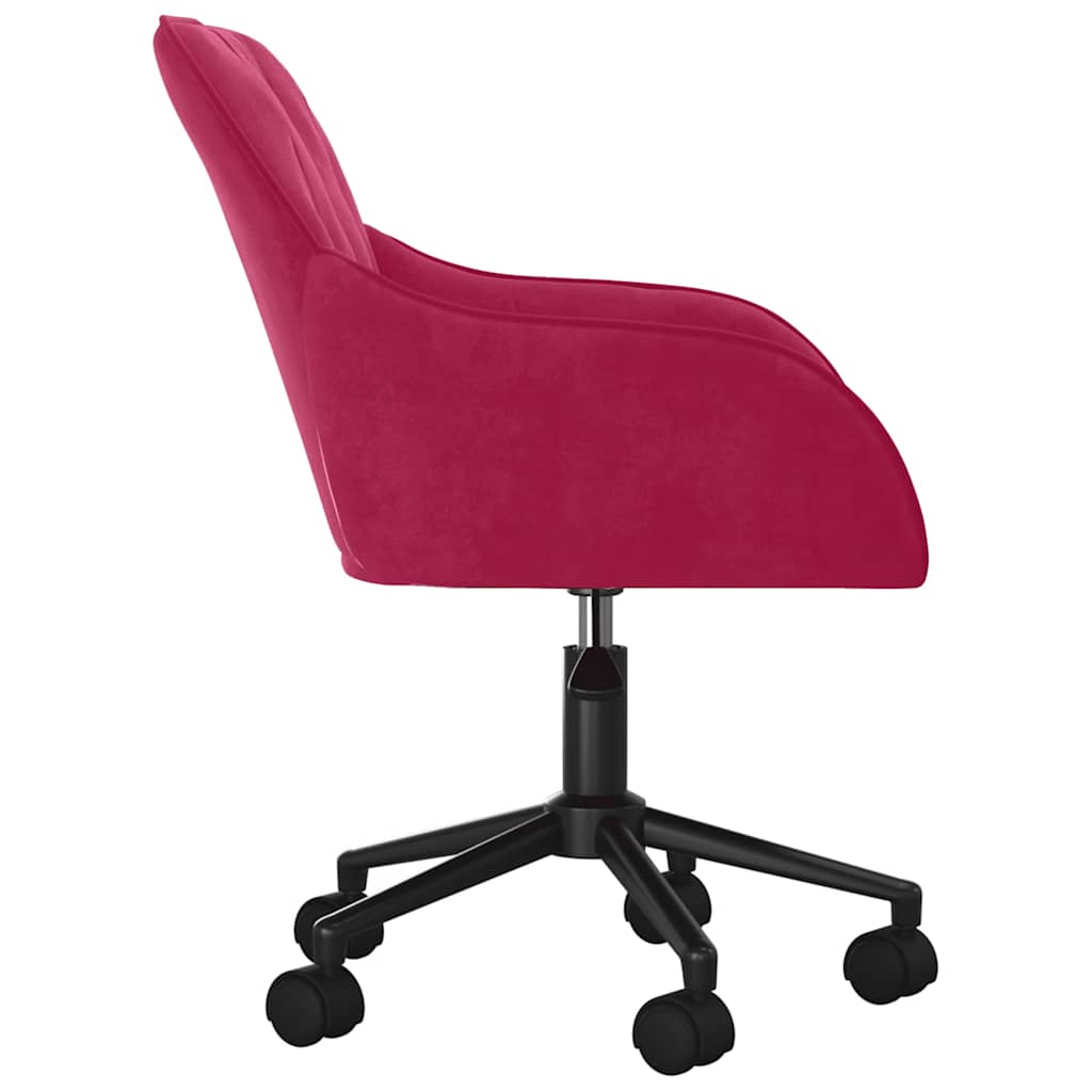 Esszimmerstühle 2 Stk. Drehbar Rosa Samt