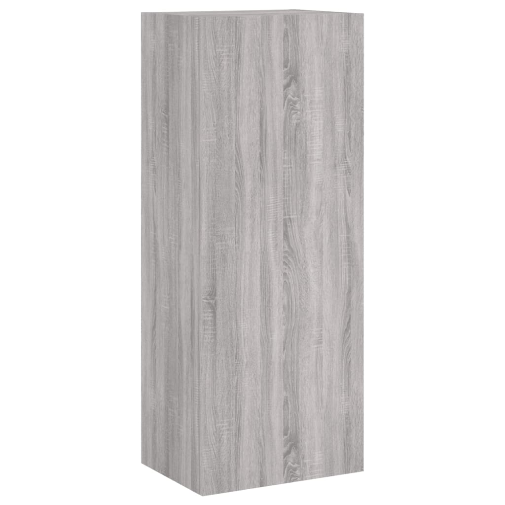 4-tlg. Wohnwand Weiß Holzwerkstoff