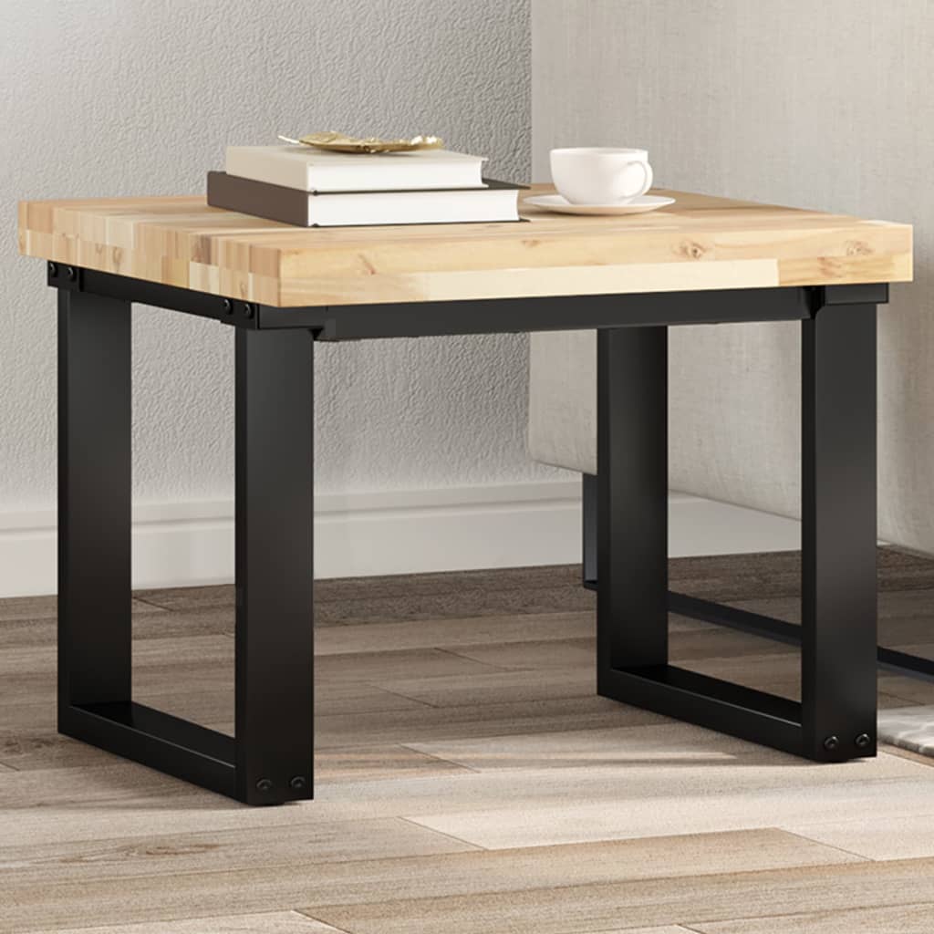 Tischplatte Rund Ø40x2 cm Massivholz Akazie
