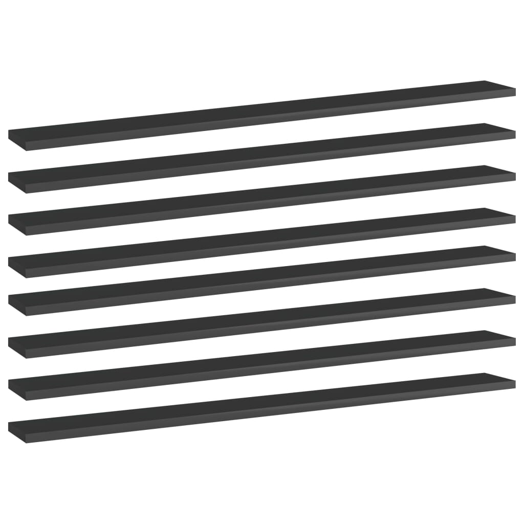 Bücherregal-Bretter 4 Stk. Weiß 40x10x1,5 cm Holzwerkstoff