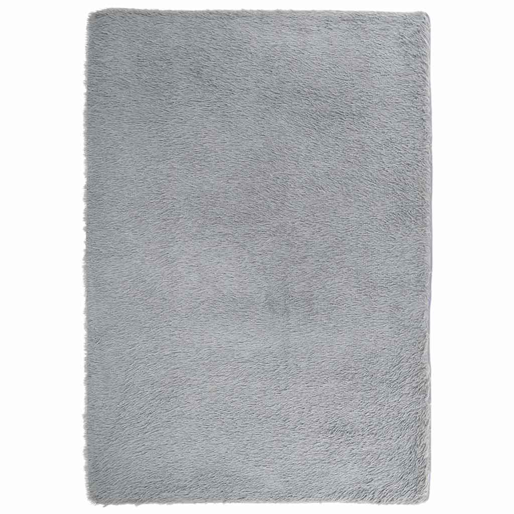 Teppich Shaggy Hochflor NAVARRA Beige 60x100 cm Polyester