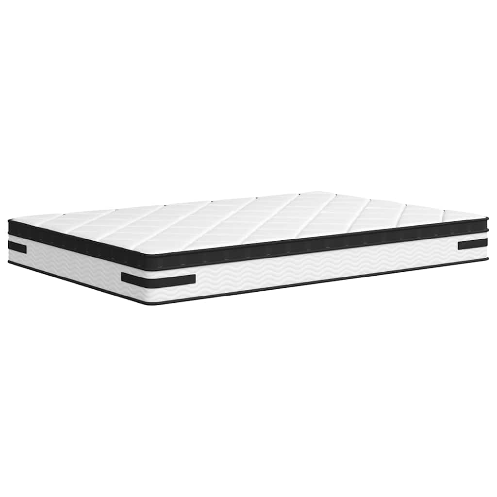 Taschenfederkernmatratze Mittelfest Plus 90 x 200 cm 33 cm Weiß