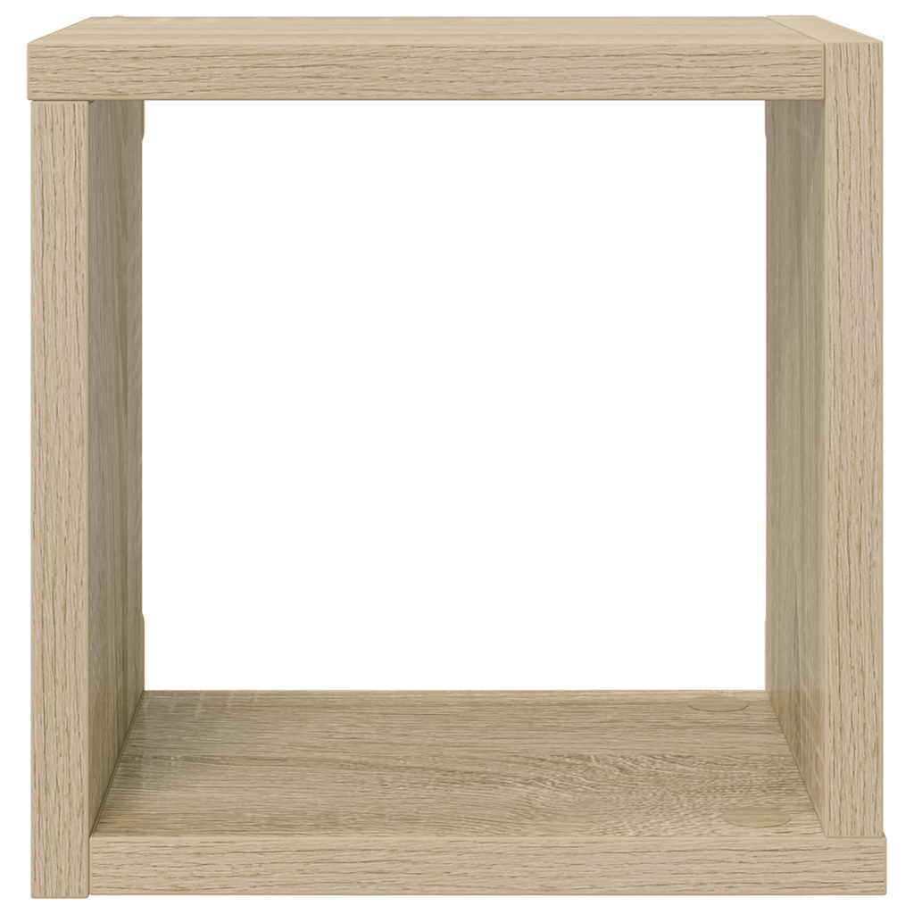 Würfelregale 2 Stk. Weiß 30x15x30 cm