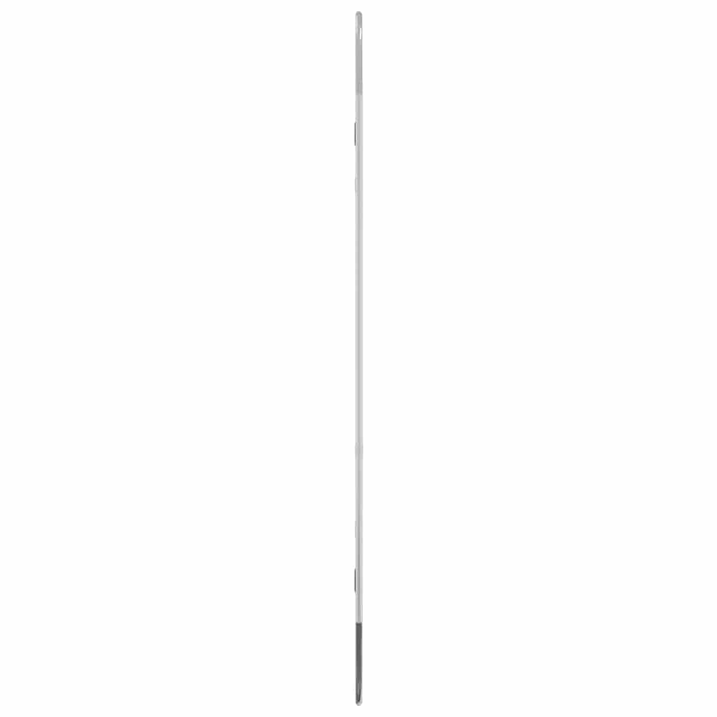 Wandspiegel Silbern 50x20 cm Oval