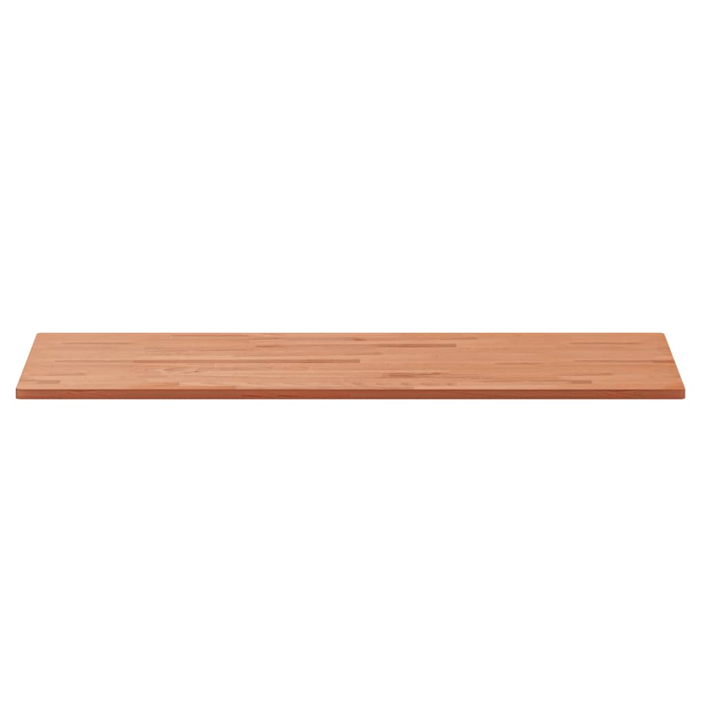 Waschtischplatte 80x40x1,5 cm Massivholz Buche