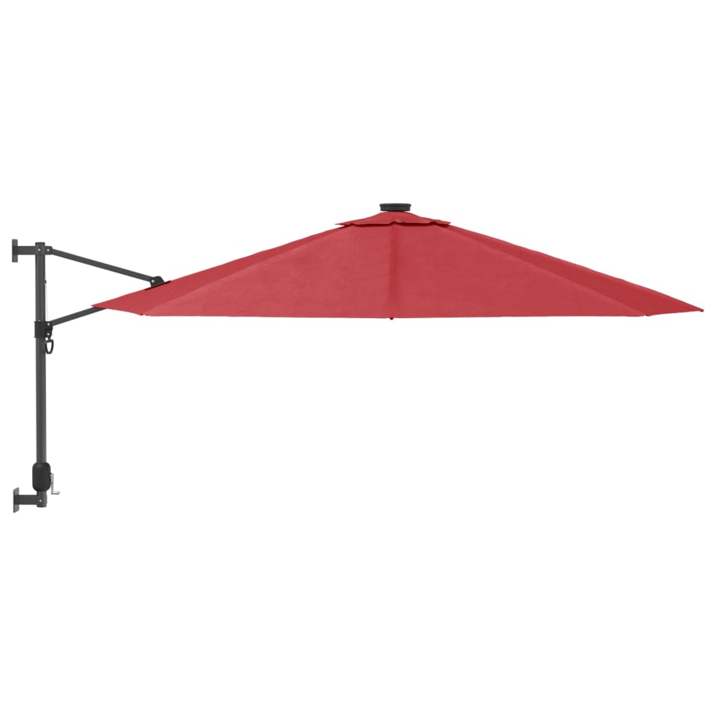 Wand-Sonnenschirm Apfelgrün 290 cm