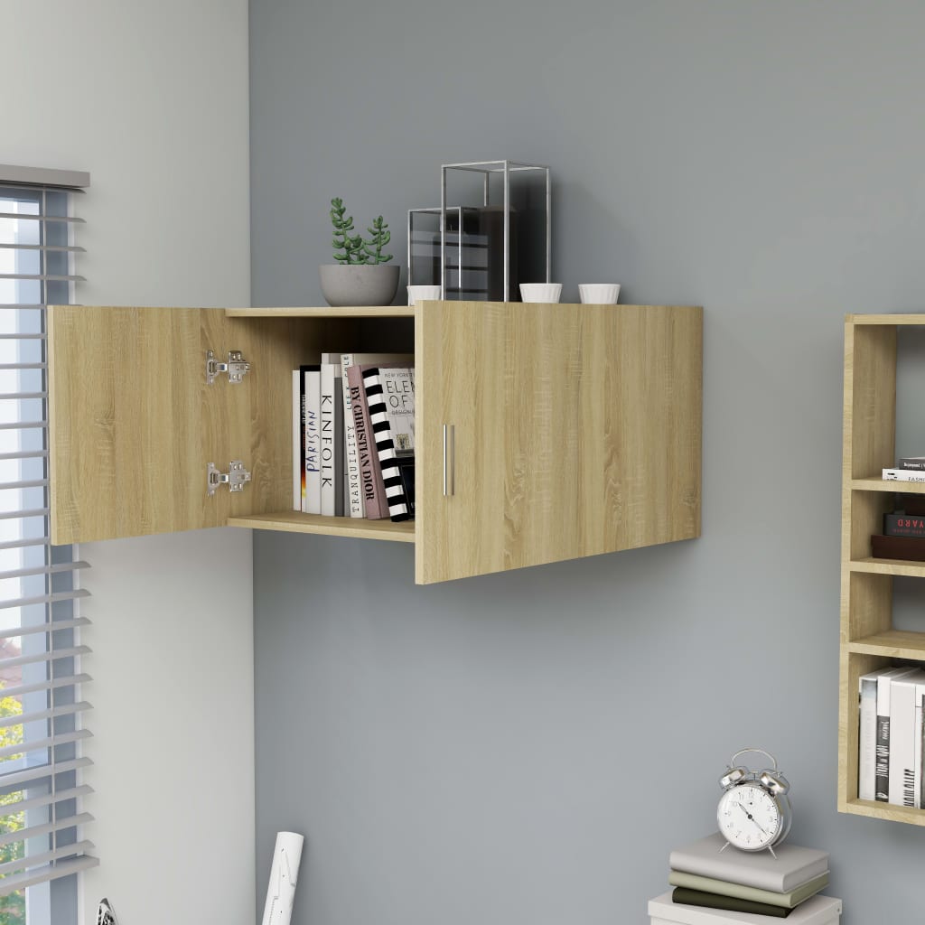 Wandschrank Weiß 80 x 39 x 40 cm Holzwerkstoff
