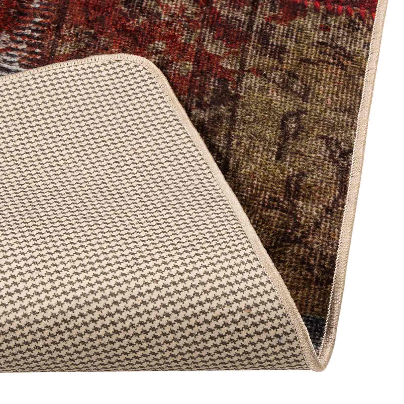 Teppich Waschbar Mehrfarbig 160x230 cm