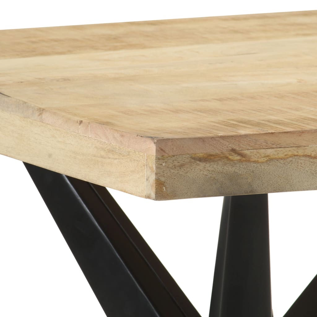 Esstisch 160x80x76 cm Massivholz Akazie