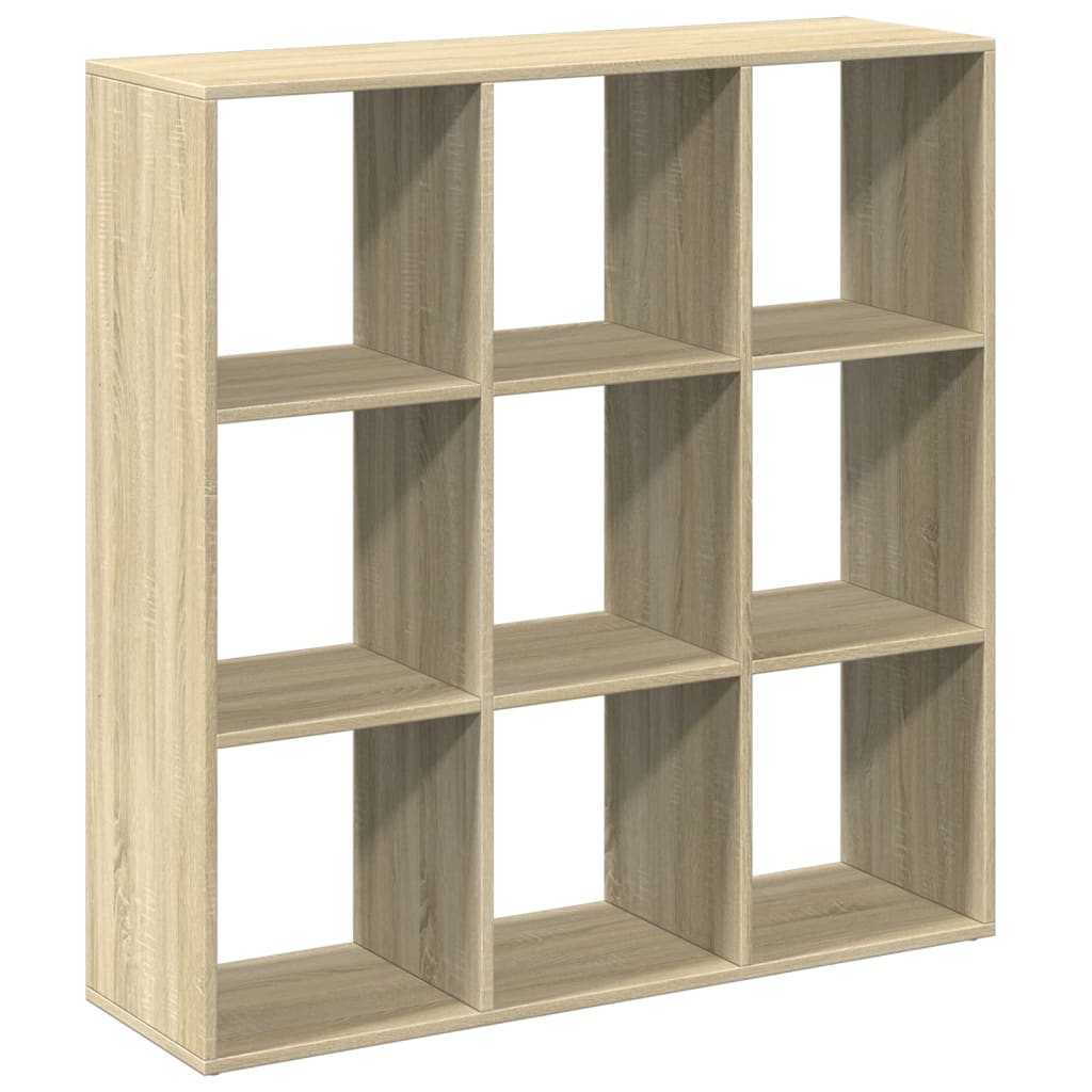 Bücherregal Weiß 137,5x29x137,5 cm Holzwerkstoff