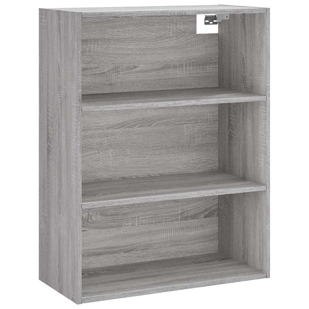 Highboard Hochglanz-Weiß 69,5x34x180 cm Holzwerkstoff