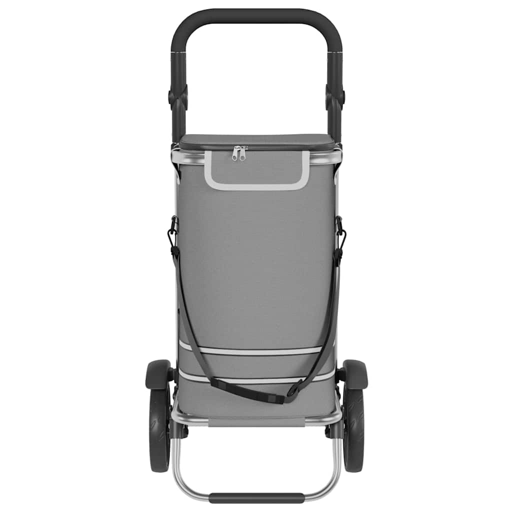 Einkaufswagen Schwarz 36,5 x 46,5 x 100,5 cm Oxford-stoff