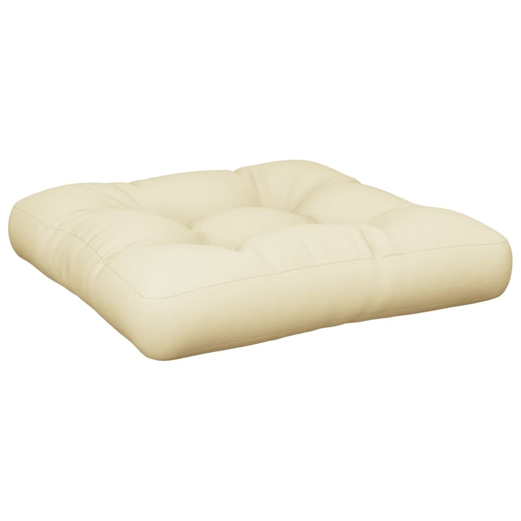 Palettenkissen Anthrazit 50x50x12 cm Stoff