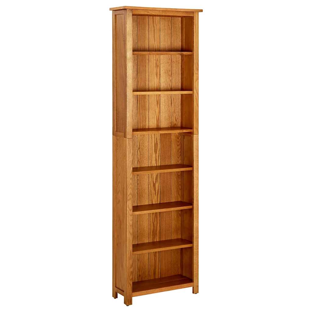 Bücherregal 45x22,5x82 cm Eiche Massivholz