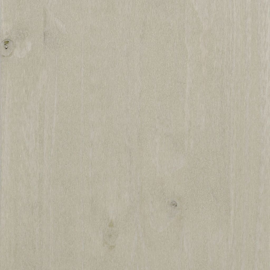 Kleiderschrank HAMAR Honigbraun 99x45x137 cm Massivholz Kiefer