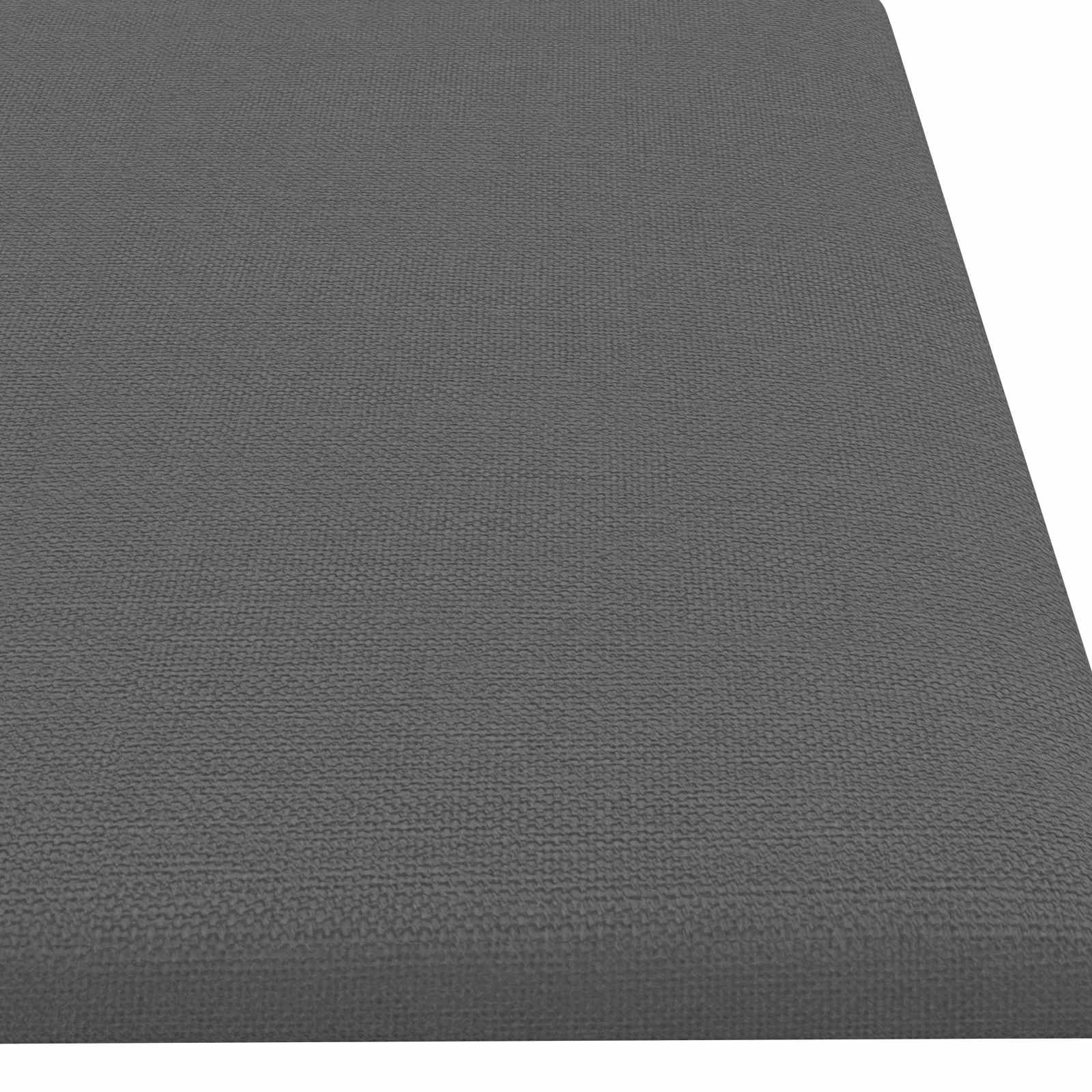 Wandkopfteilen 12 pcs 30 x 15 cm Creme Stoff