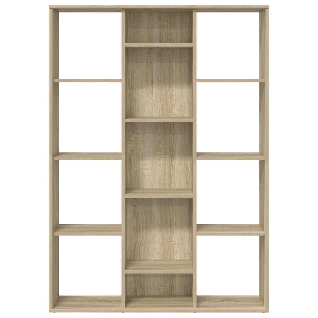 Raumteiler/Bücherregal Weiß 100x24x140 cm Holzwerkstoff