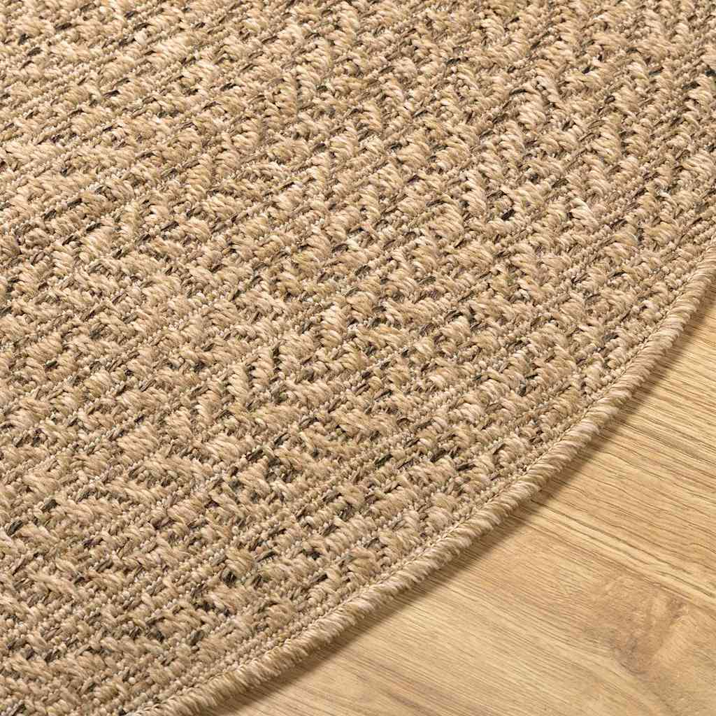 Teppich ZIZUR Braun 170 x 120 cm Polypropylen