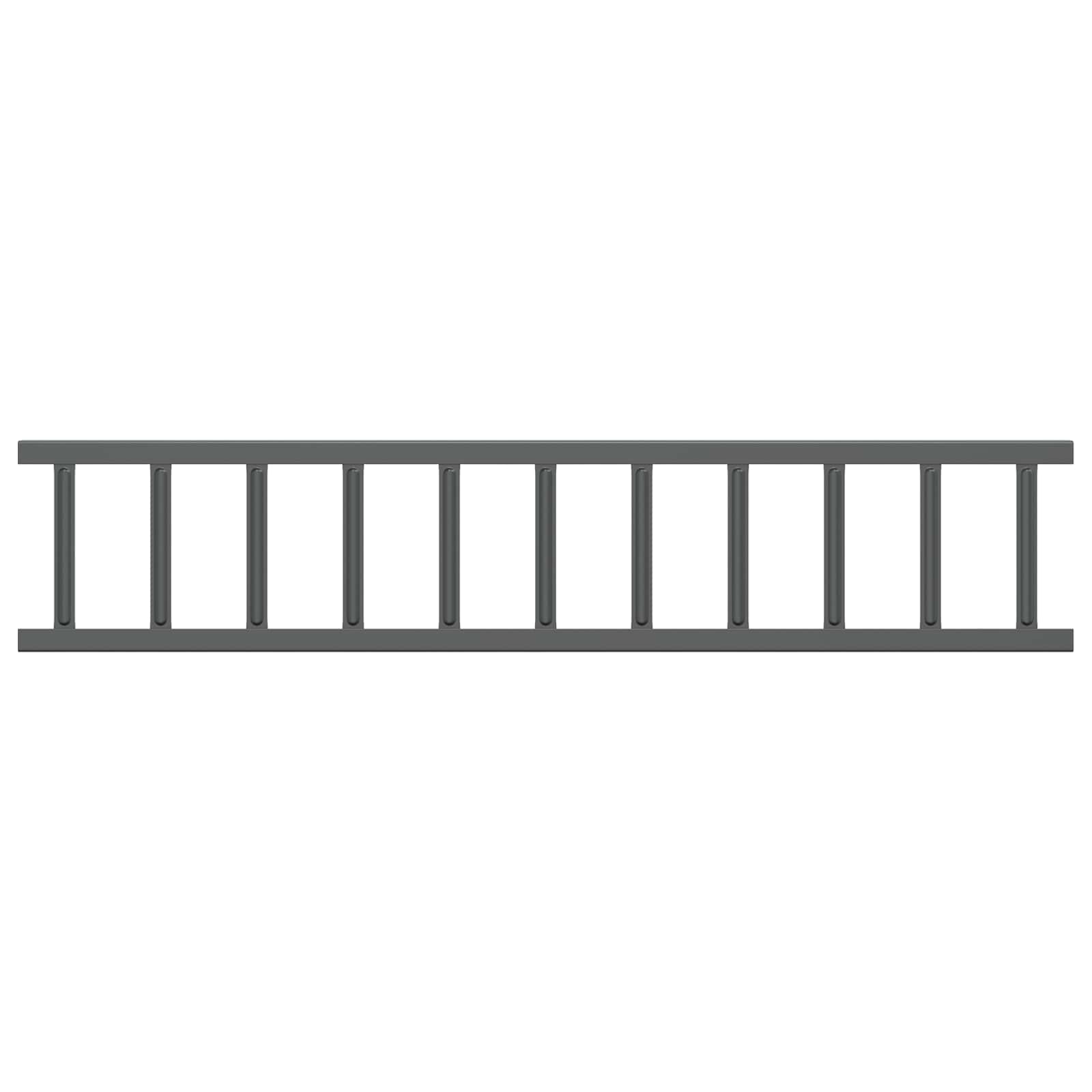 Dachschneeschild Anthrazit 100 x 2,5 x 20 cm Stahl