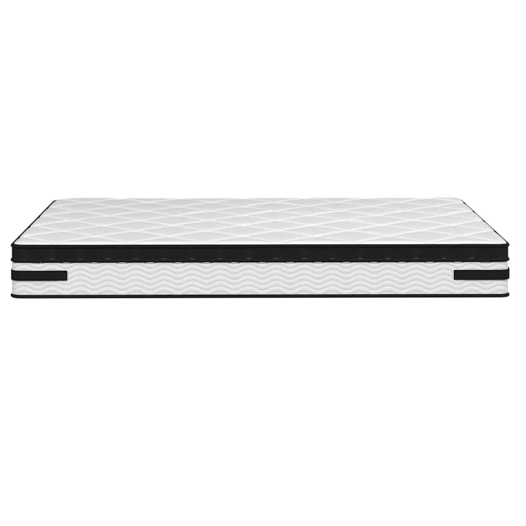 Taschenfederkernmatratze Mittelfest Plus 90 x 200 cm 33 cm Weiß