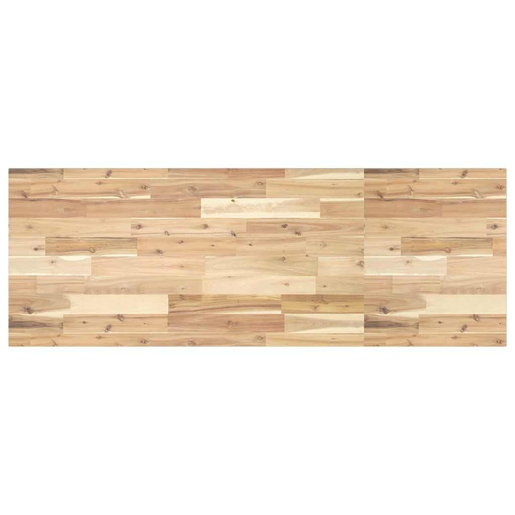 Tischplatte Rechteckig 60x50x2 cm Massivholz Akazie