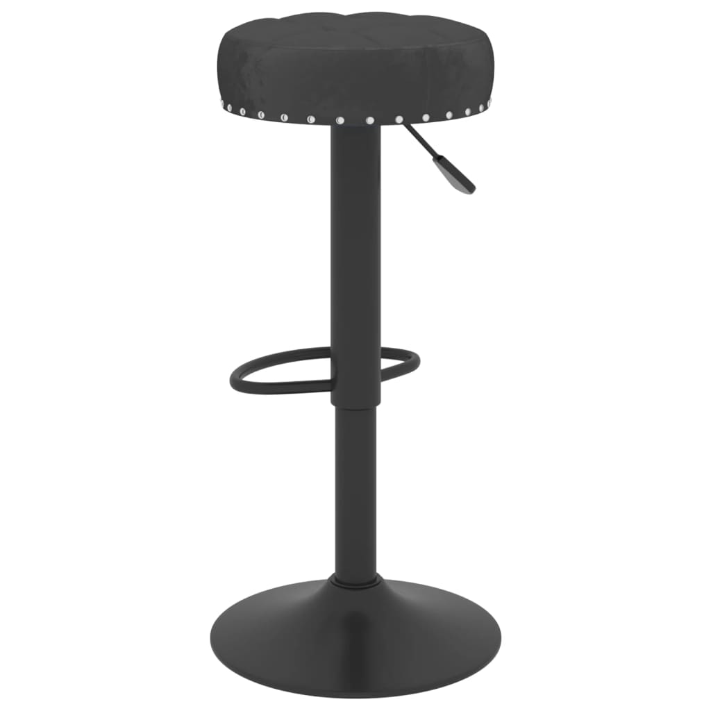 Barhocker 2 Stk. Creme Samt