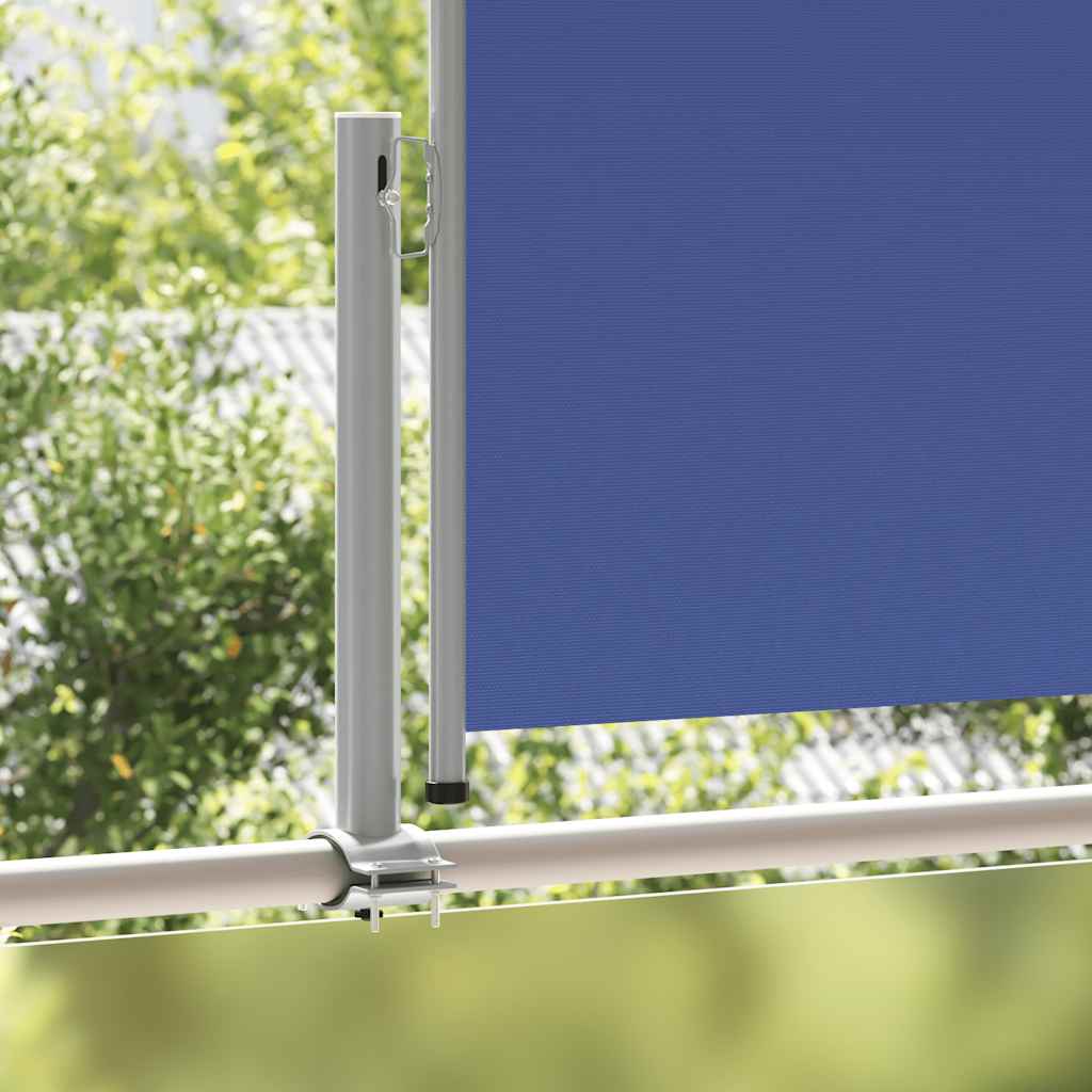 Seitenmarkise 60 x 300 cm 100% Polyester Eisen Stahl