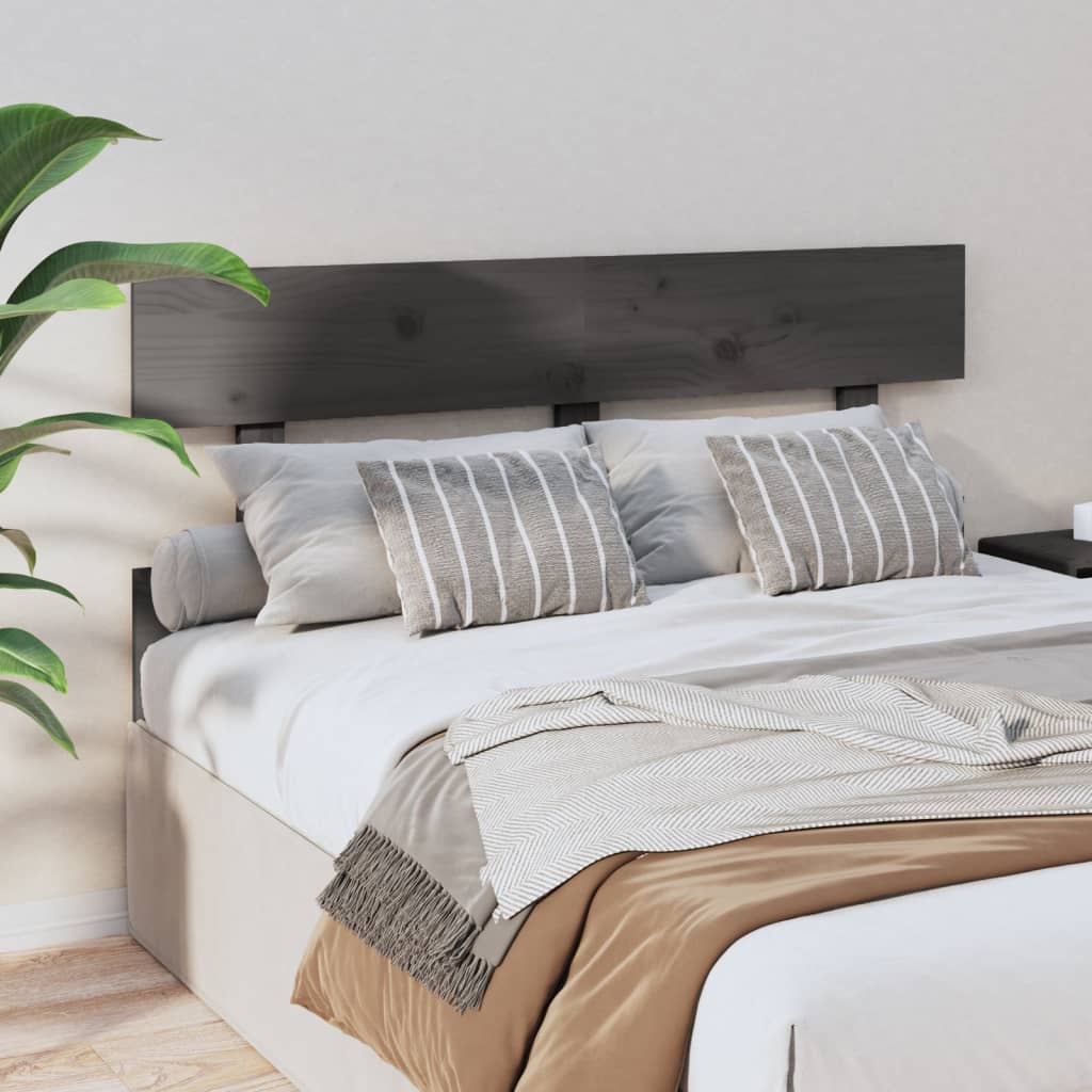 Bett-Kopfteil 78,5x3x81 cm Massivholz Kiefer