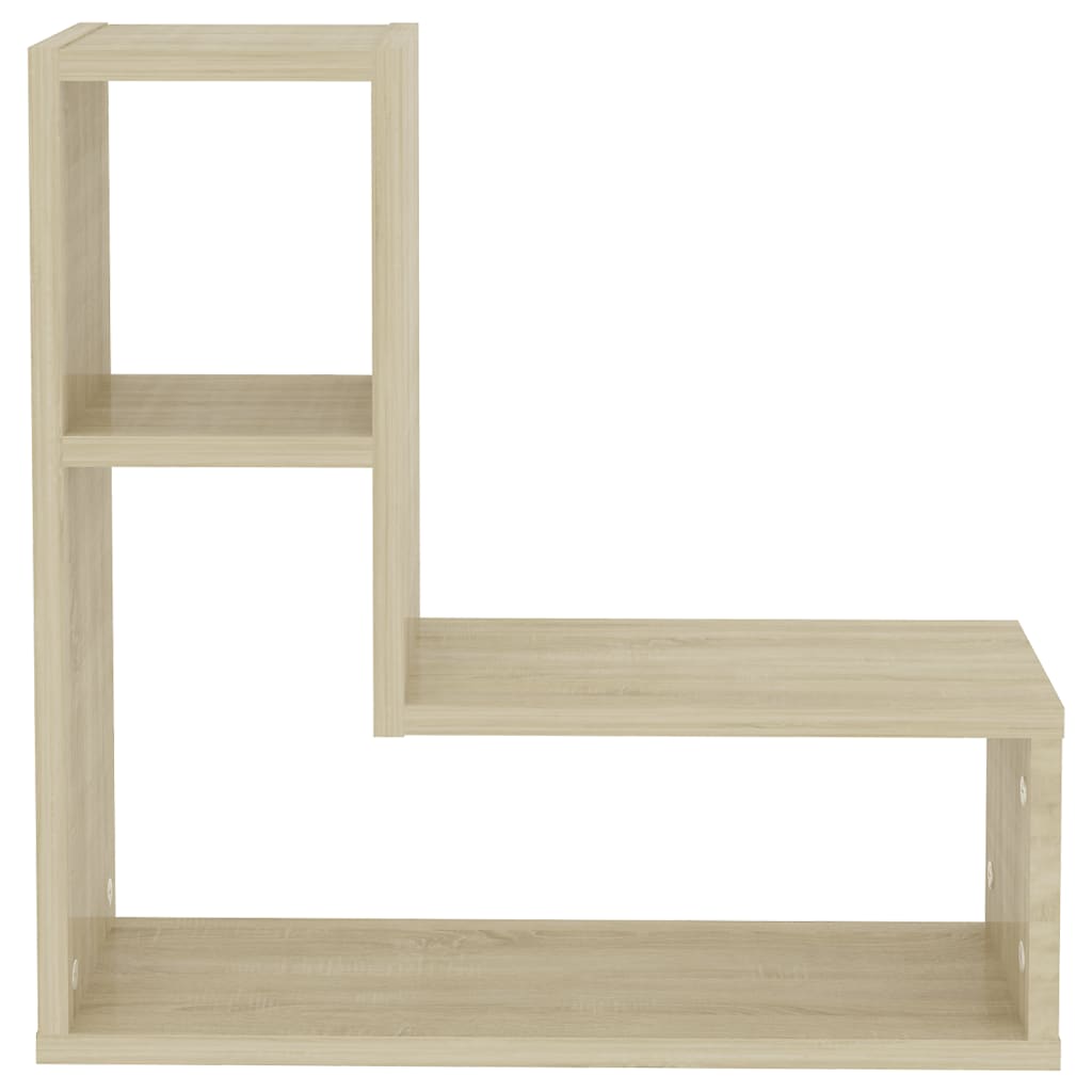 Wandregale 2 Stk. Weiß 50x15x50 cm Holzwerkstoff