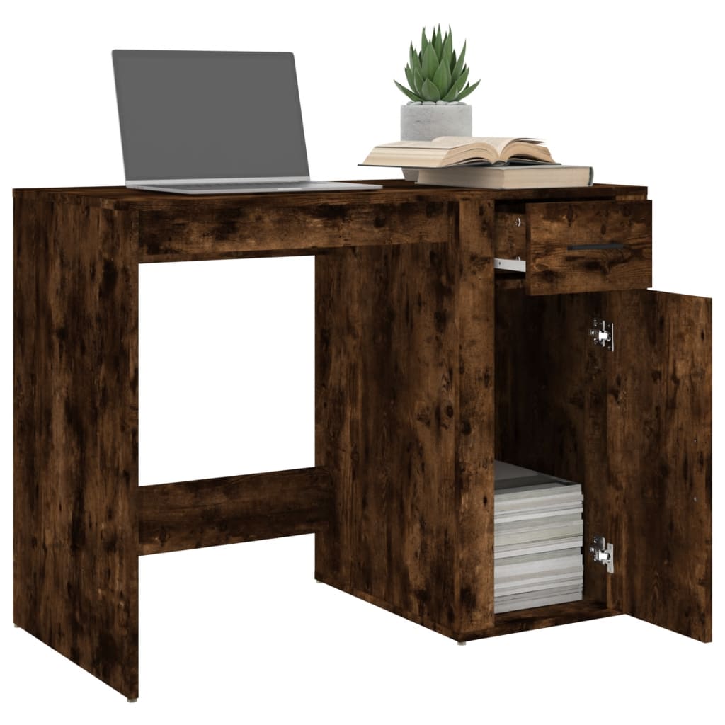 Schreibtisch Weiß 100x49x75 cm Holzwerkstoff