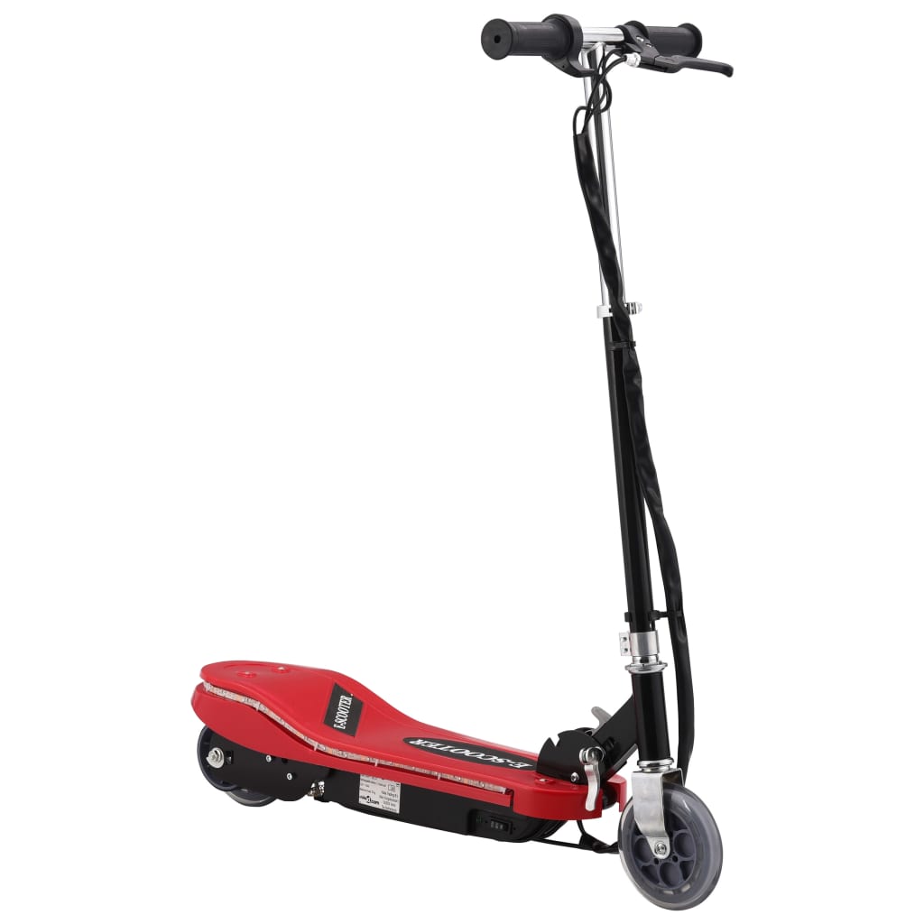 E-Scooter mit LED 120 W Schwarz