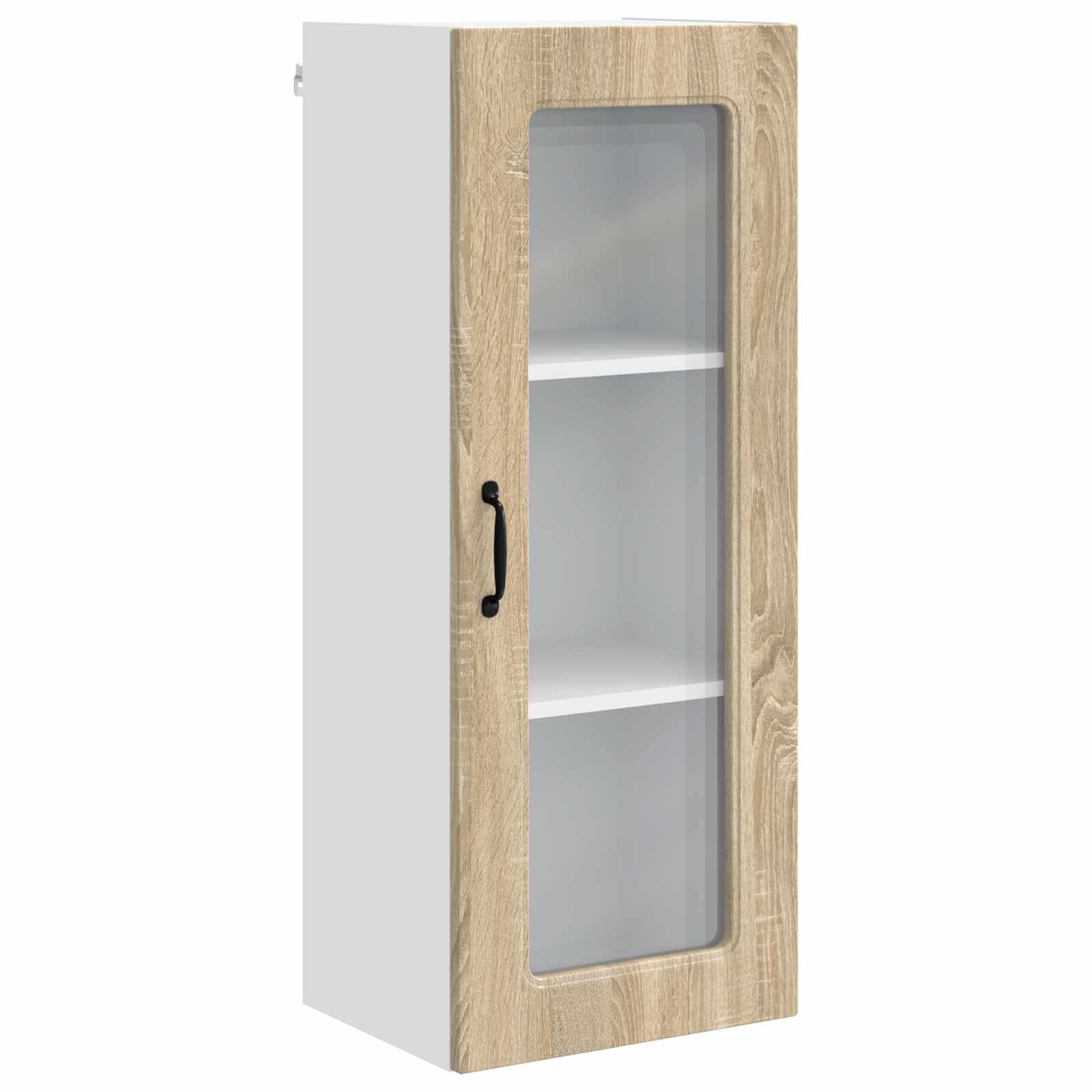 Herdumbauschränke 2 Stk. Kalmar Weiß Holzwerkstoff