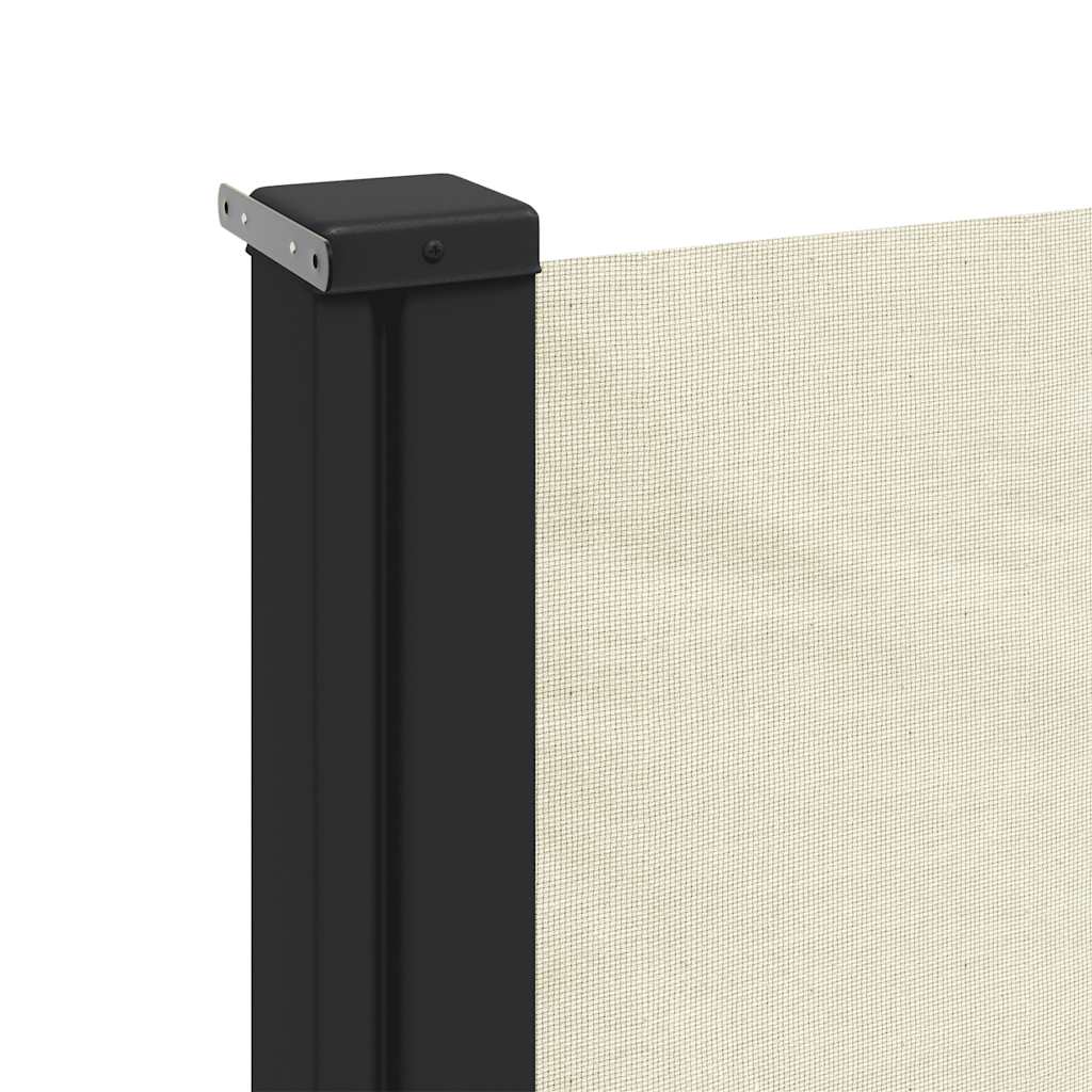 Seitenmarkise Ausziehbar Schwarz 100x300 cm