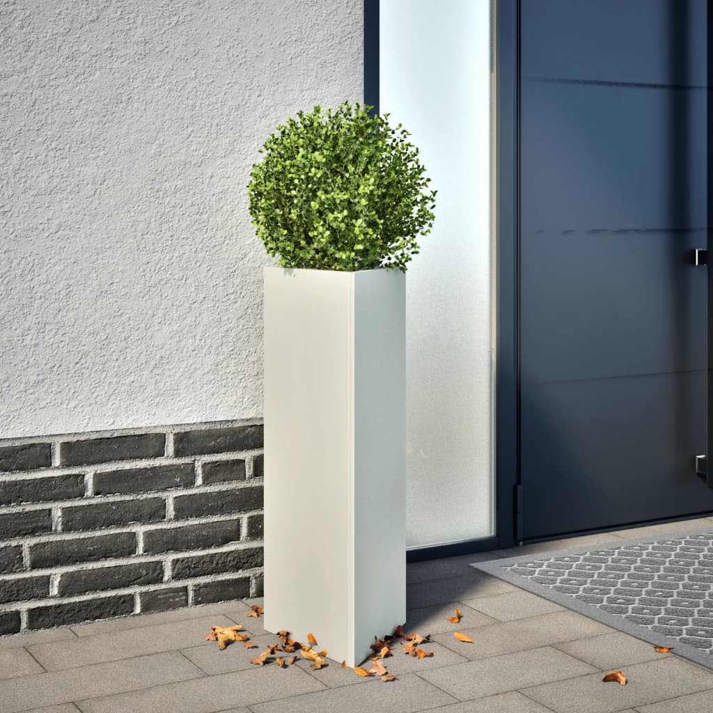 Pflanzkübel 30x26x75 cm Cortenstahl