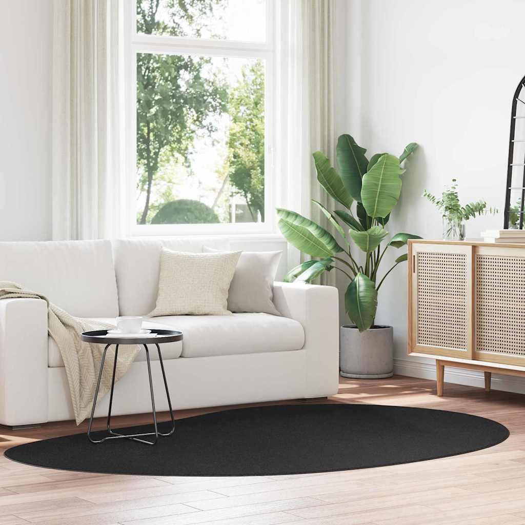 Bereichsteppiche HUARTE Anthrazit 100 x 200 cm Polyester