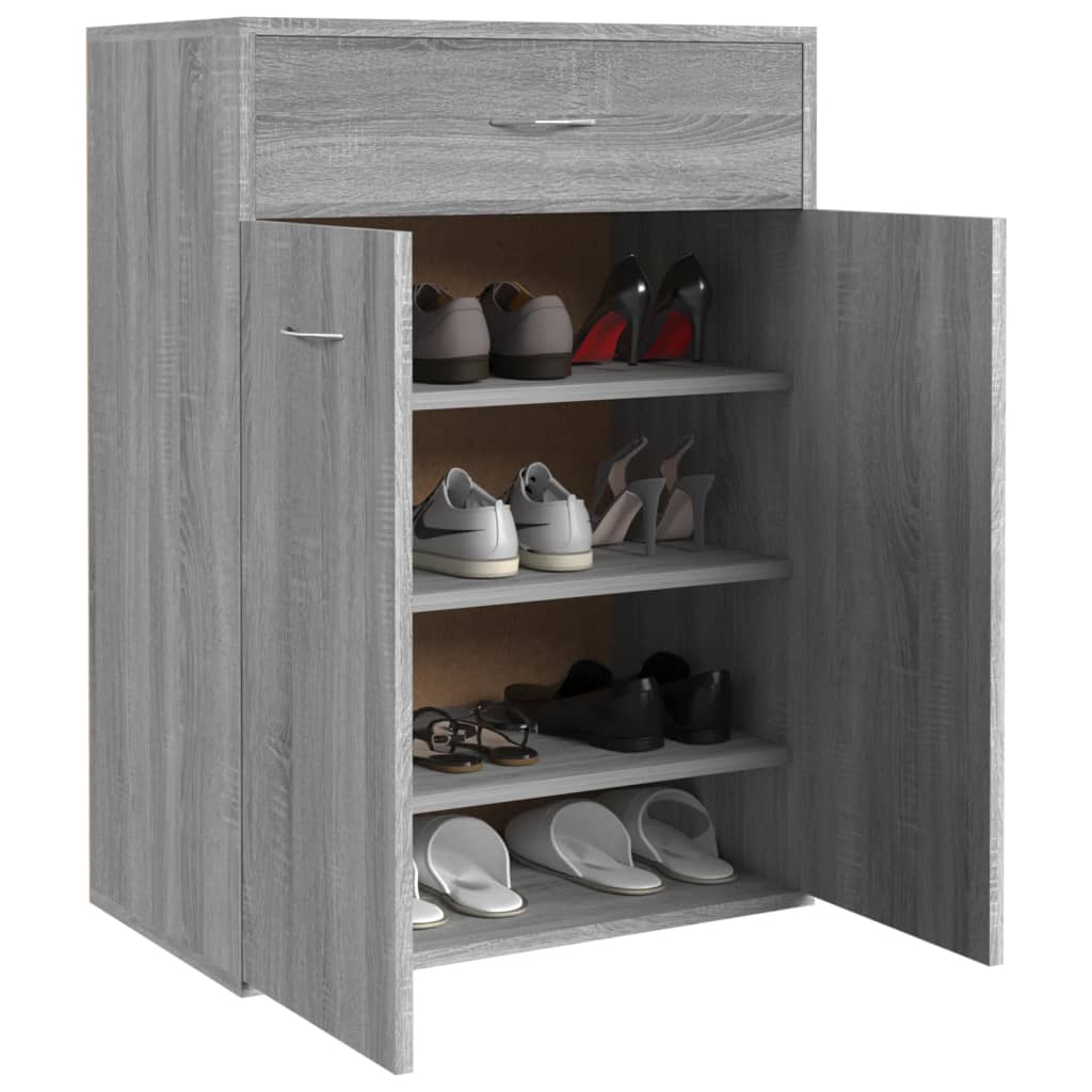 Schuhschrank Weiß 60×35×84 cm Holzwerkstoff