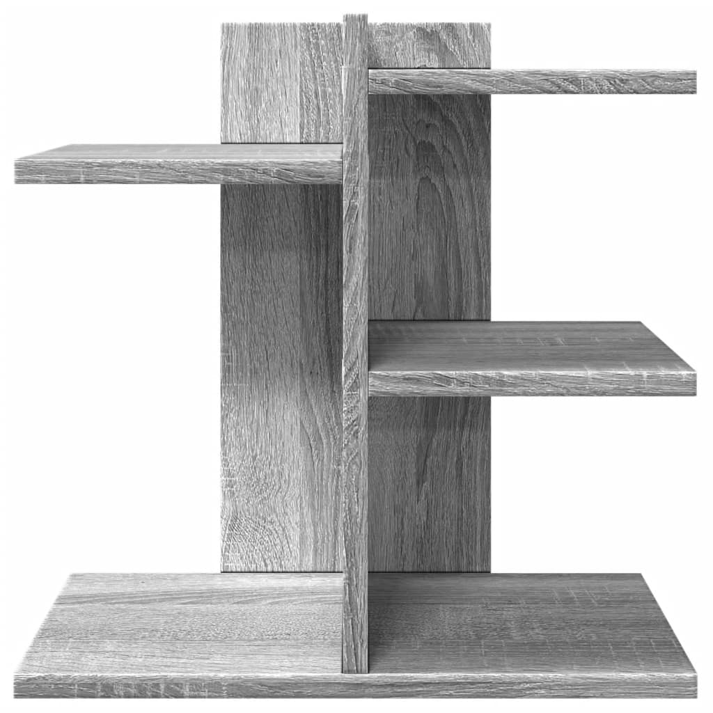 Schreibtisch-Organizer Weiß 42x21,5x42 cm Holzwerkstoff