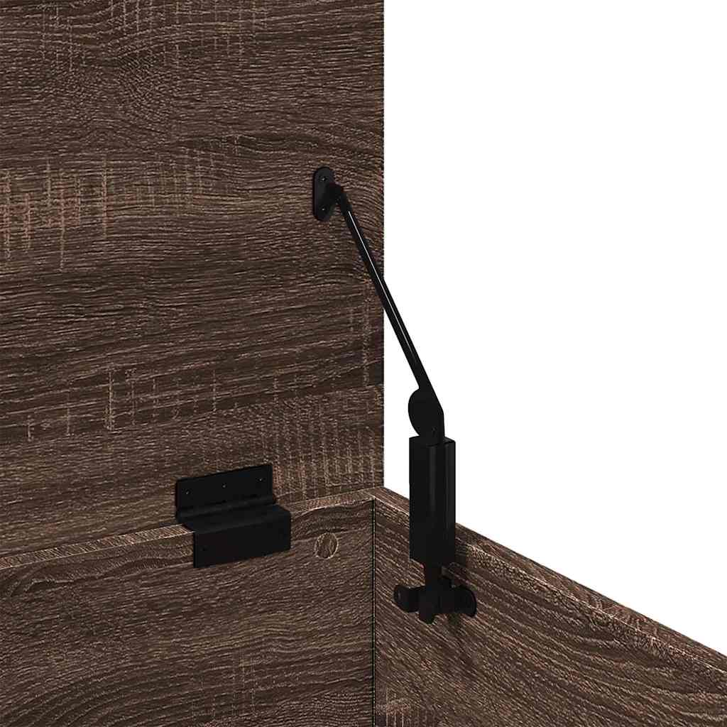 Aufbewahrungstruhe Weiß 84x42x46 cm Holzwerkstoff