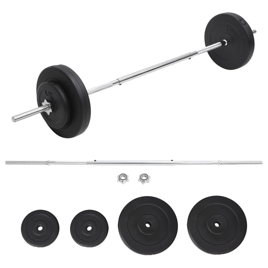 Langhantel mit Gewichten 60 kg