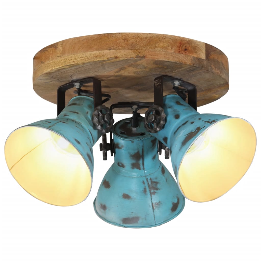 Wandlampe Industriestil Silbern 45x25 cm E27