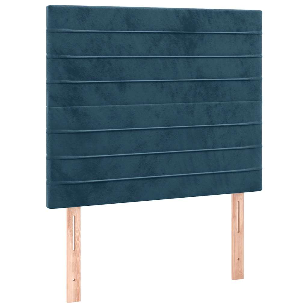 Kopfteil Hellgrau 80x5x118/128 cm Samt