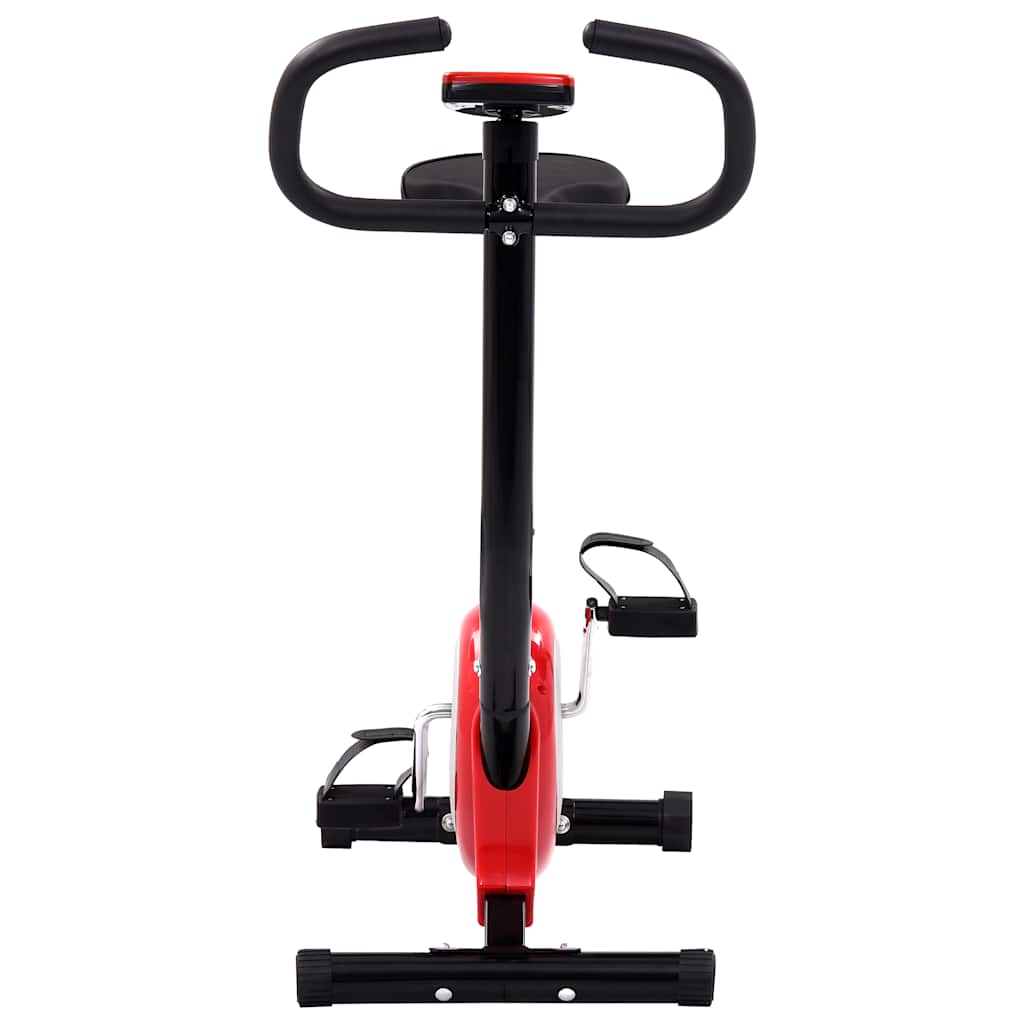 Heimtrainer mit Riemenantrieb Schwarz
