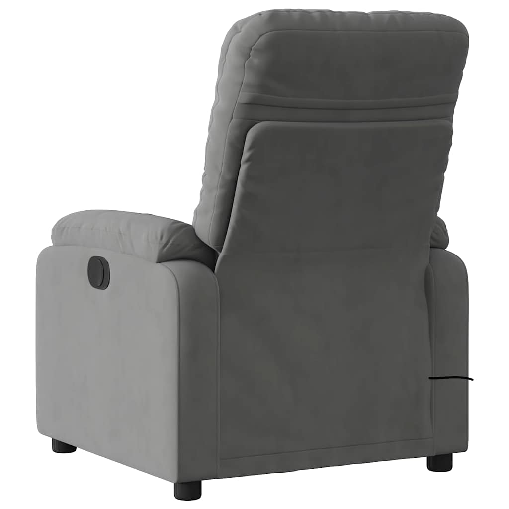 Relaxsessel Elektrisch Braun Mikrofasergewebe