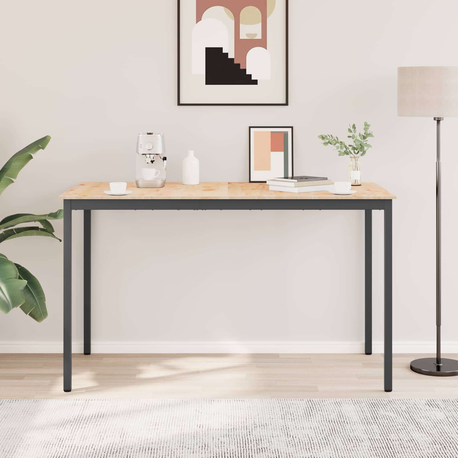 Bartisch Natur 200 x 100 x 105 cm Massives Kiefernholz