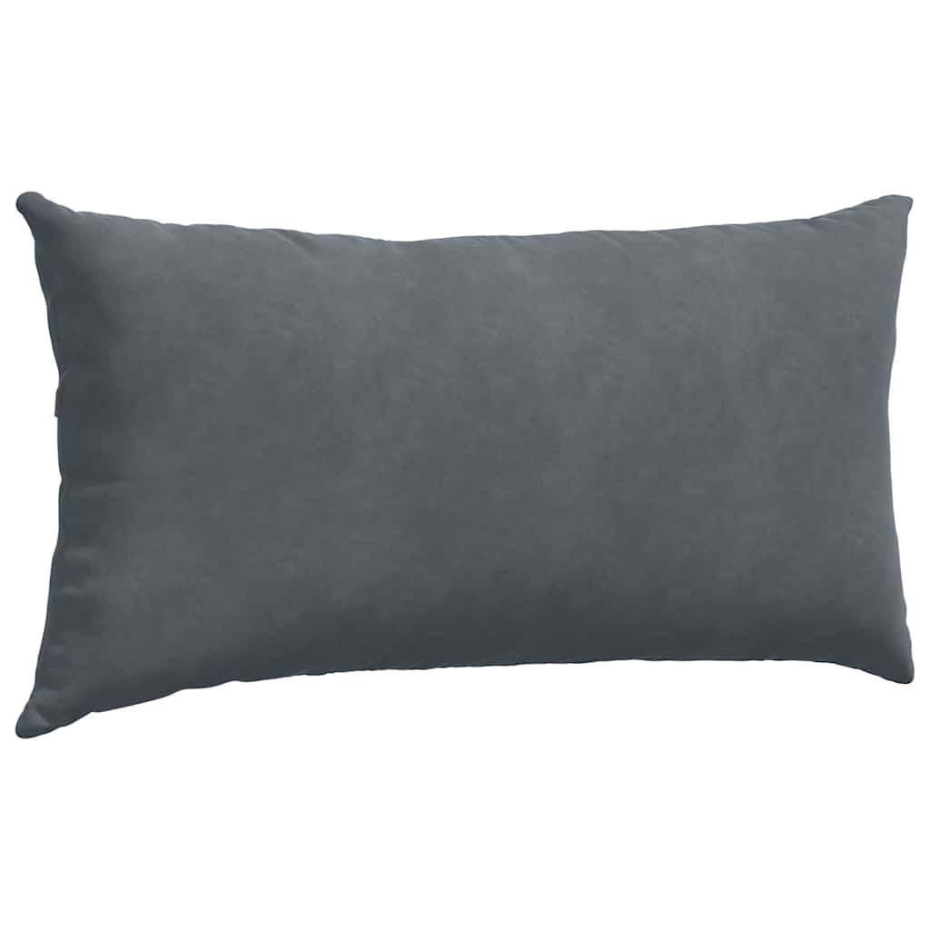 Sofakissen 2 Stück Blau 50 x 30 cm Cordstoff