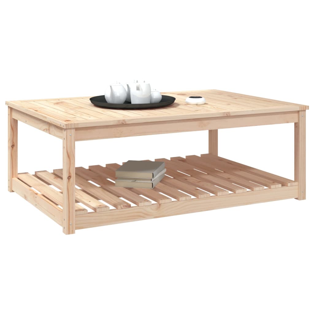 Gartentisch 82,5x50,5x45 cm Massivholz Kiefer