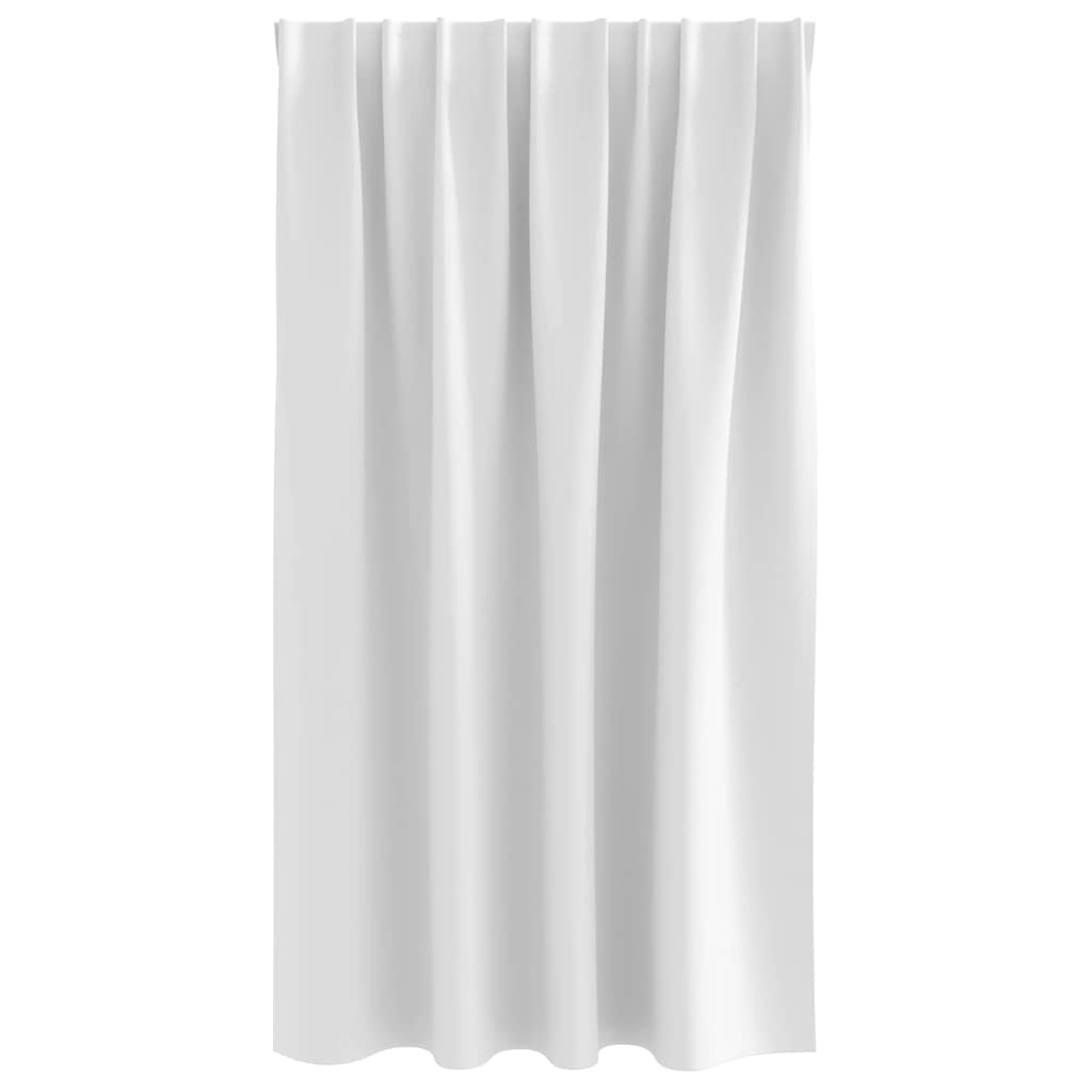 Verdunkelungs-Vorhänge mit Ringen 2 pcs Beige 140 x 140 cm